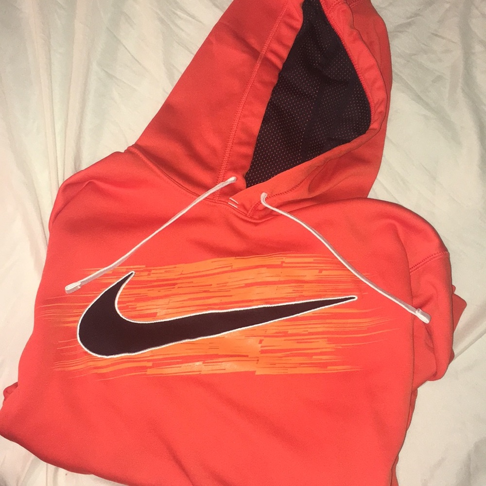 Orange Nike Hoodie